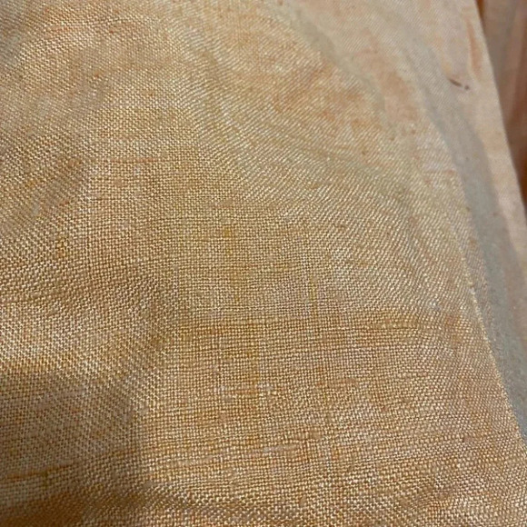 Vintage - Pure Silk Orange Button Down Spring Blazer / Jacket - Picture 7 of 7